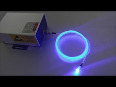 RGB Fiber Coupled Laser Diode Modülü Corning Light Diffusing Fiber Çok Renkli Bluetooth Kontrolü