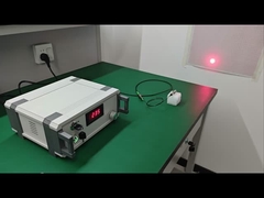 633nm 20mW Tek Modlu Fiber FP Lazer Sistemi CW/TTL Modülasyon / SMA905 Konnektörlü Analog Modülasyon