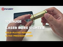 Avcılık için 12 kalibreli Lazer Boresighter Yüksek hassasiyetli sıfırlama hizalama aracı