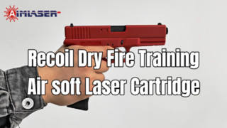 Geri Tepme Kuru Atış Eğitimi Airsoft Titreşim Namlu Lazer Kartuşu