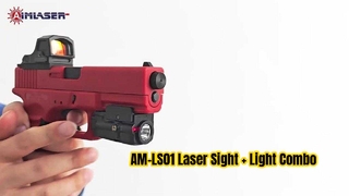 AM-LS01 Tabanca Lazer Görüş + Işık Kombinasyonu