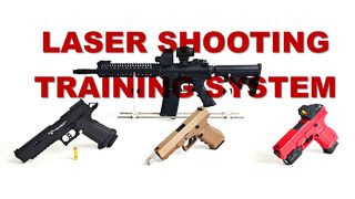 Kuru Ateşleme ve Airsoft Eğitimi için Lazer Atış Eğitim Sistemi | Lazer Kartuş, Hedef ve Simülatör