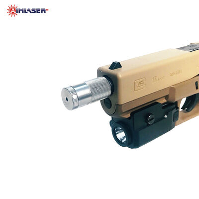 EBB ve GBB Airsoft Pistol Geri Dökme Kuru Ateş Eğitimi için Fırça titreşimi Kırmızı/IR Lazer Eğitmen Kutu