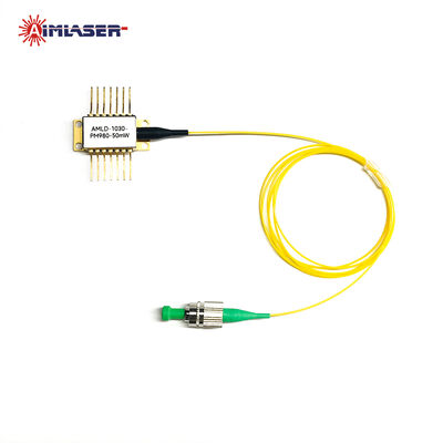 1310nm 1550nm DFB Kelebek Paketi TEC ve Optik Izolatör (Fiziksel Sürücü) ile Fiber Kopyalayan Lazer Diyot Modülü
